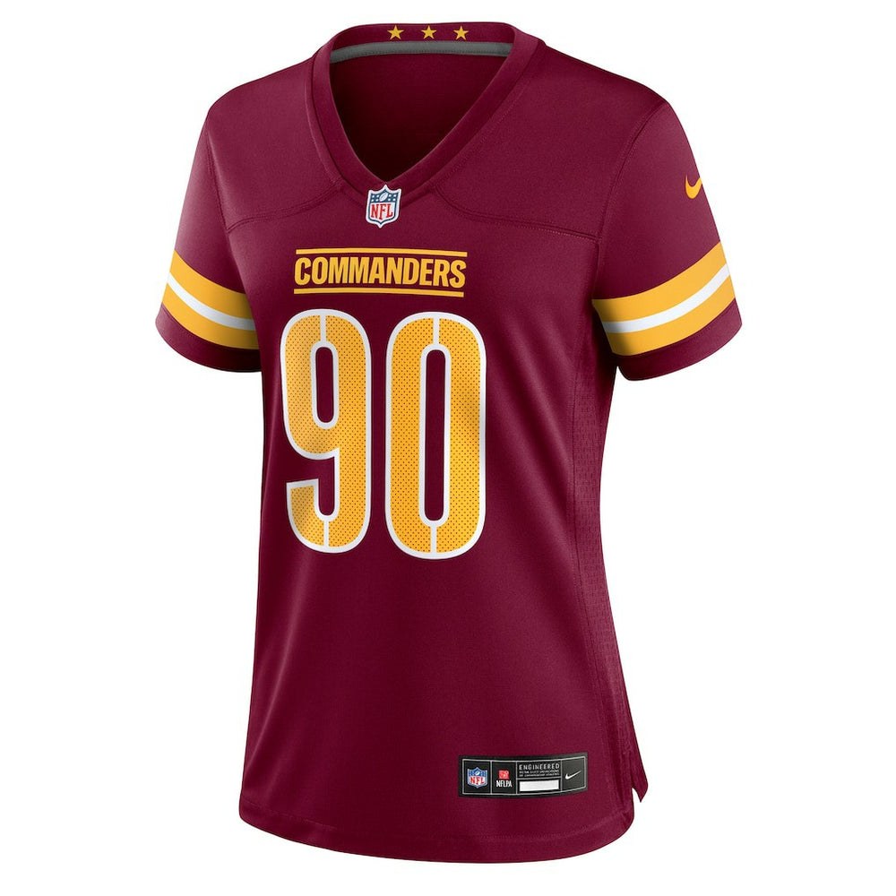 Javontae Jean-Baptiste Washington Commanders Women's Team Game Jersey Burgundy - Nike