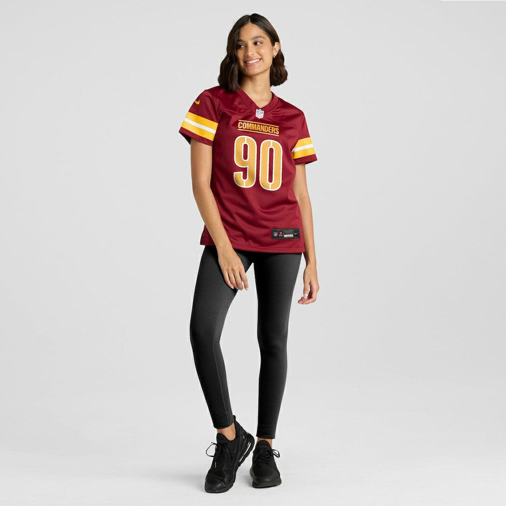Javontae Jean-Baptiste Washington Commanders Women's Team Game Jersey Burgundy - Nike