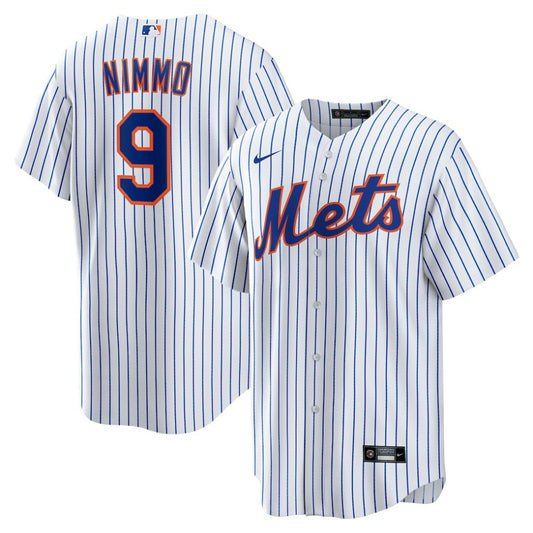 Brandon Nimmo New York Mets Nike Home Replica Jersey - White | MLB Jerseys