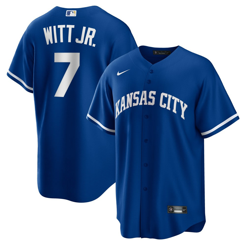 Bobby Witt Jr. Kansas City Royals Nike Alternate 2 Replica Jersey for sale