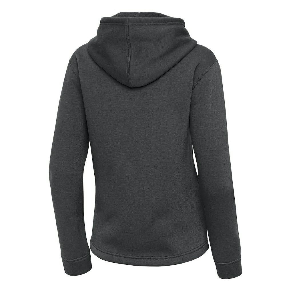 Kansas City Chiefs Antigua Women's Contemporary Quarter-Zip Hoodie Pewter - NFL