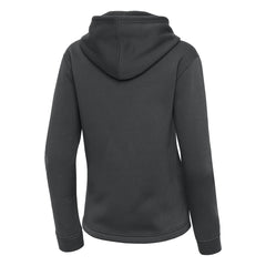Detroit Lions Antigua Women's Contemporary Quarter-Zip Hoodie Pewter - NFL