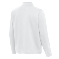 Indianapolis Colts Antigua Twist Quarter-Zip Pullover Jacket White - NFL