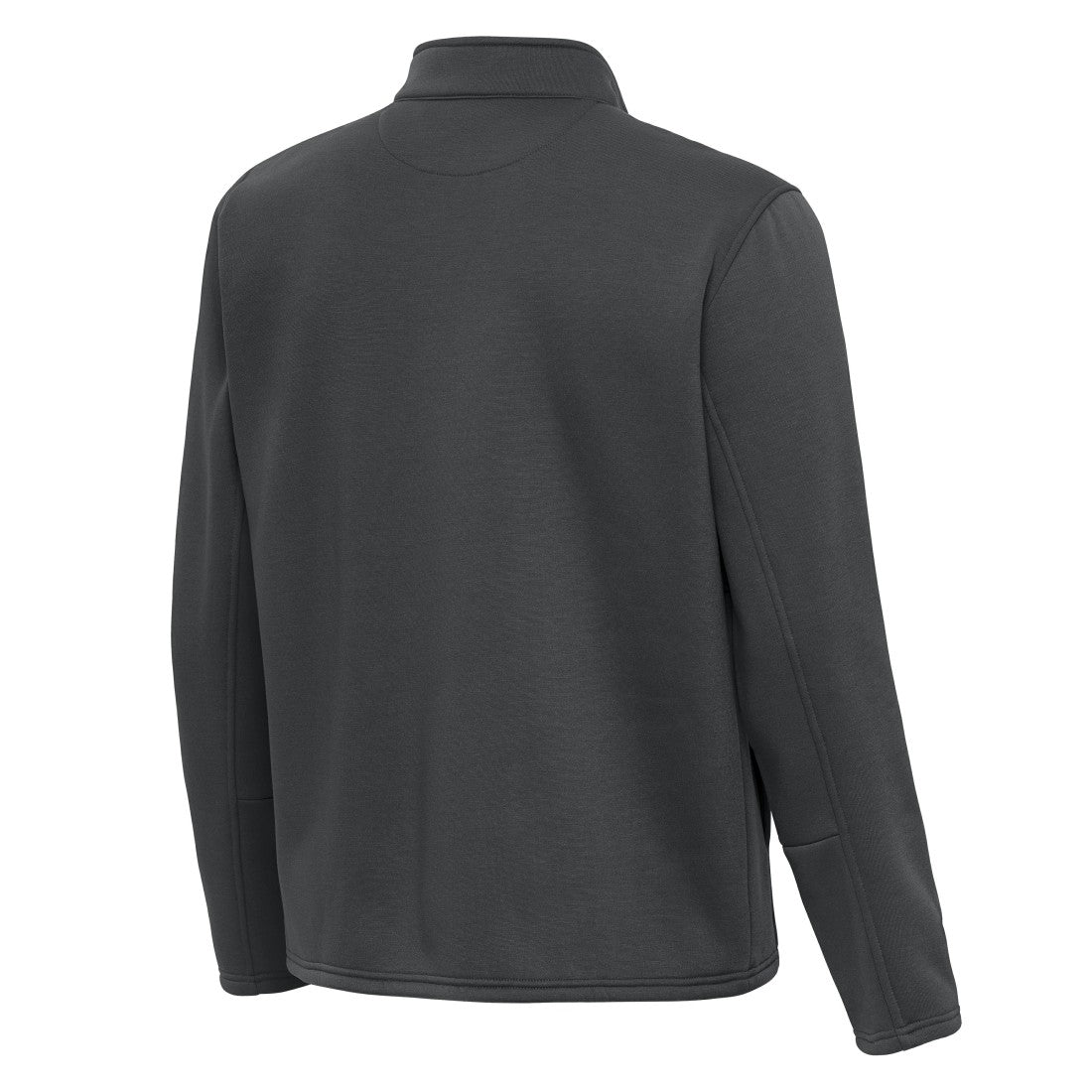 Detroit Lions Antigua Twist Quarter-Zip Pullover Jacket Pewter - NFL