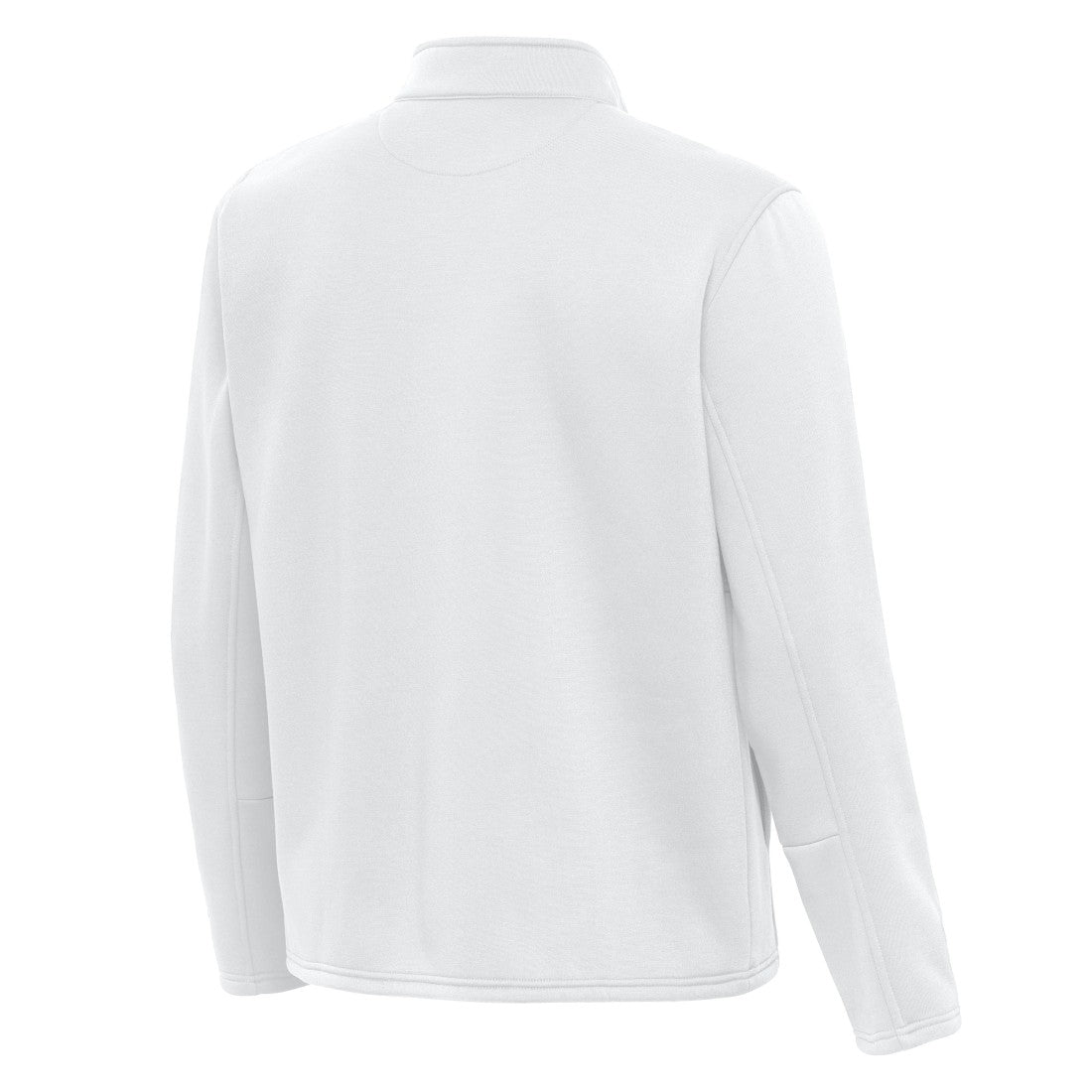 Green Bay Packers Antigua Twist Quarter-Zip Pullover Jacket White - NFL