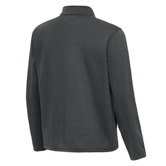 Philadelphia Eagles Antigua Twist Quarter-Zip Pullover Jacket Pewter - NFL