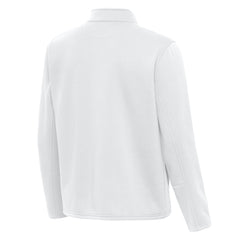 Washington Commanders Antigua Twist Quarter-Zip Pullover Jacket White - NFL