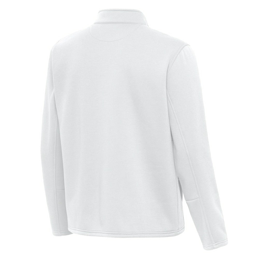 Dallas Stars - Antigua Twist Quarter-Zip Pullover Jacket White