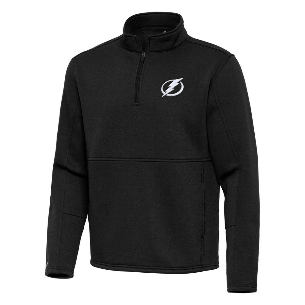 Tampa Bay Lightning - Antigua Twist Quarter-Zip Pullover Jacket Black