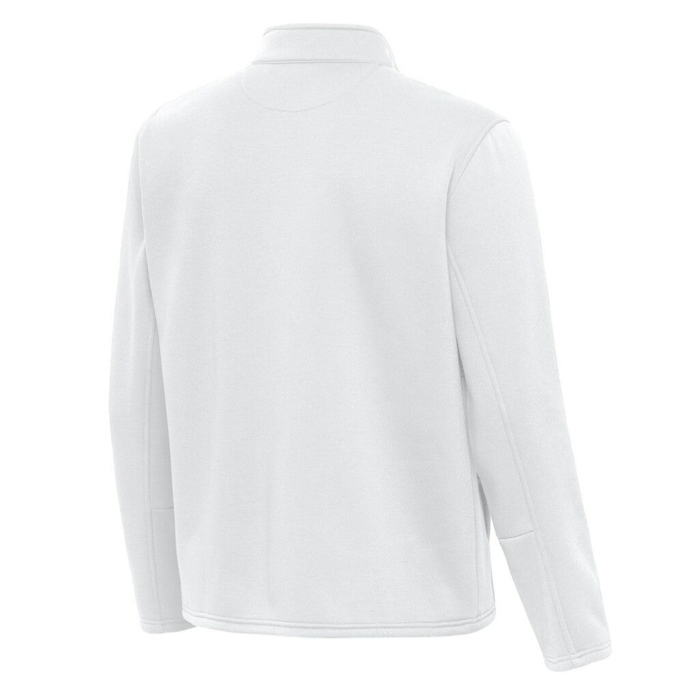 Toronto Maple Leafs - Antigua Twist Quarter-Zip Pullover Jacket White