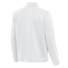 Toronto Maple Leafs - Antigua Twist Quarter-Zip Pullover Jacket White