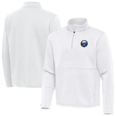 Buffalo Sabres - Antigua Twist Quarter-Zip Pullover Jacket White