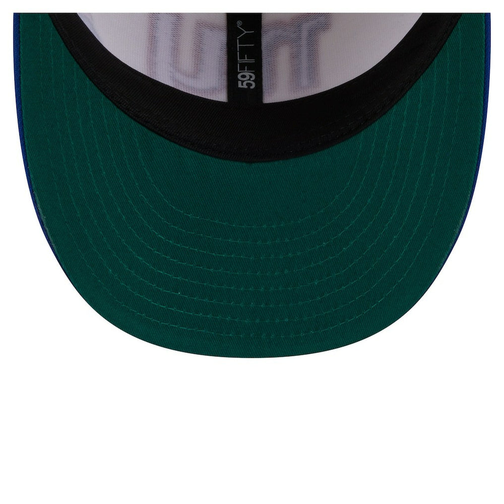 New York Giants New Era Tonal Floral 59FIFTY Fitted Hat Cream/Royal - NFL