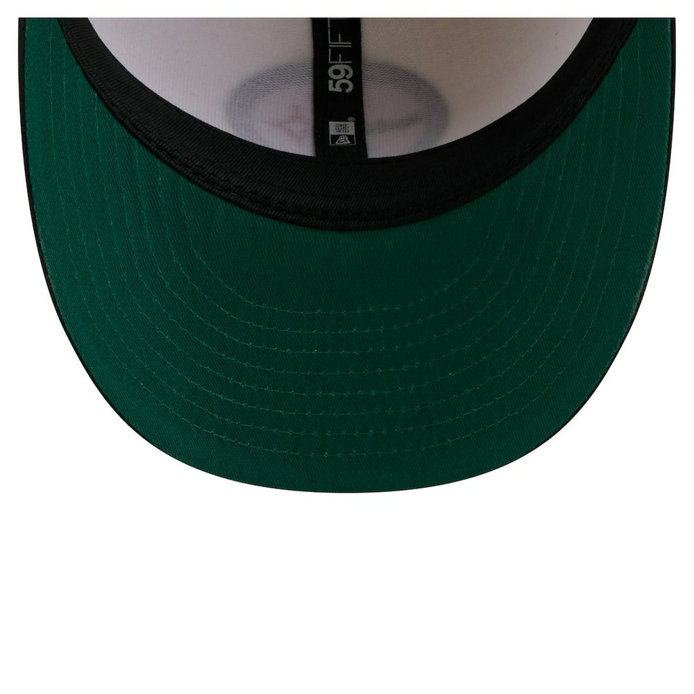 Pittsburgh Steelers New Era Tonal Floral 59FIFTY Fitted Hat Cream/Black - NFL