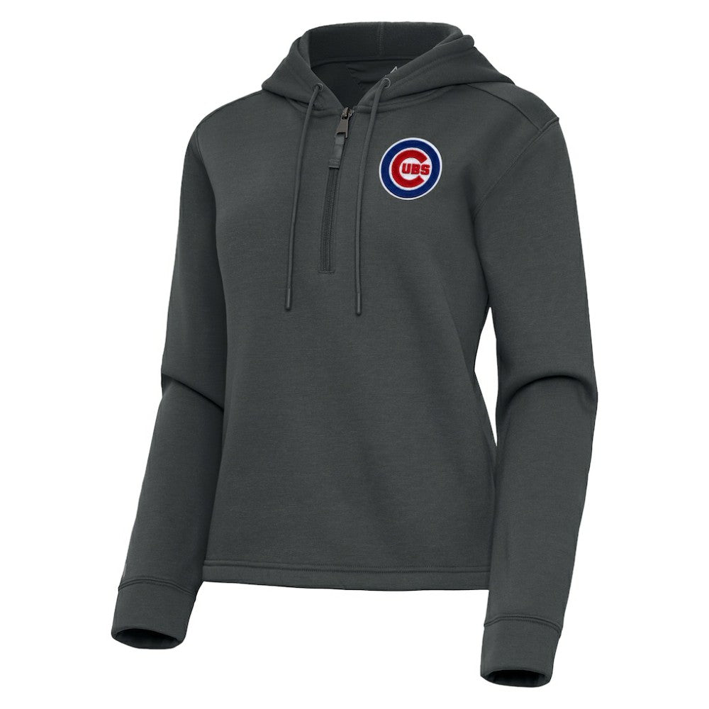 Chicago Cubs Antigua Women's Contemporary Quarter-Zip Hoodie discount