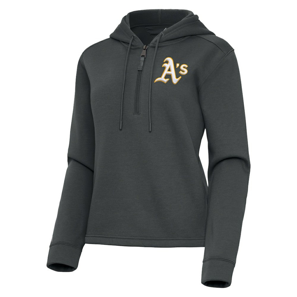Athletics Antigua Women's Contemporary Quarter-Zip Hoodie Online
