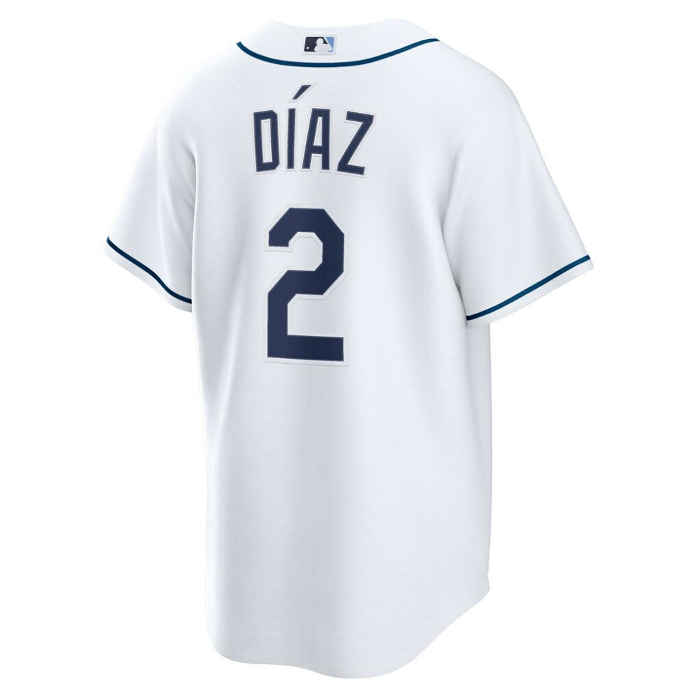 Yandy Díaz Tampa Bay Rays Nike Home Replica Jersey - White | MLB Jerseys