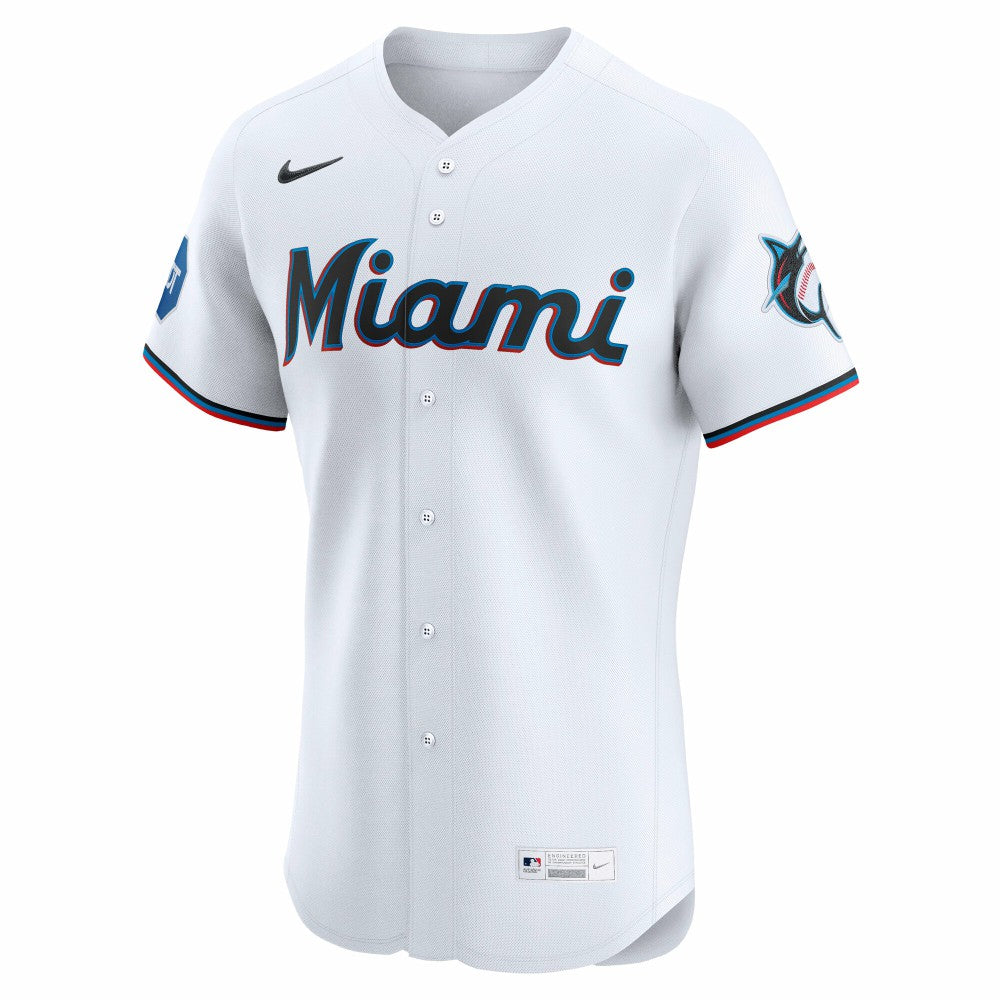 Miami Marlins Nike Home Elite Jersey Clearance