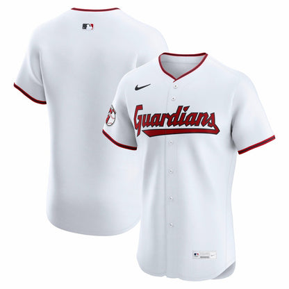 Cleveland Guardians Nike Home Elite Jersey - White | MLB Jerseys