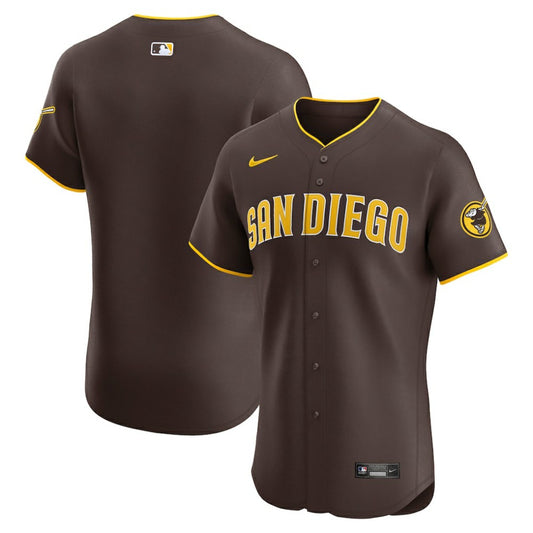 San Diego Padres Nike Alternate Elite Jersey - Brown | MLB Jerseys