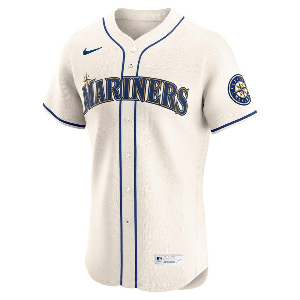 Julio Rodríguez Seattle Mariners Nike Alternate 2 Elite Player Jersey - Cream | MLB Jerseys