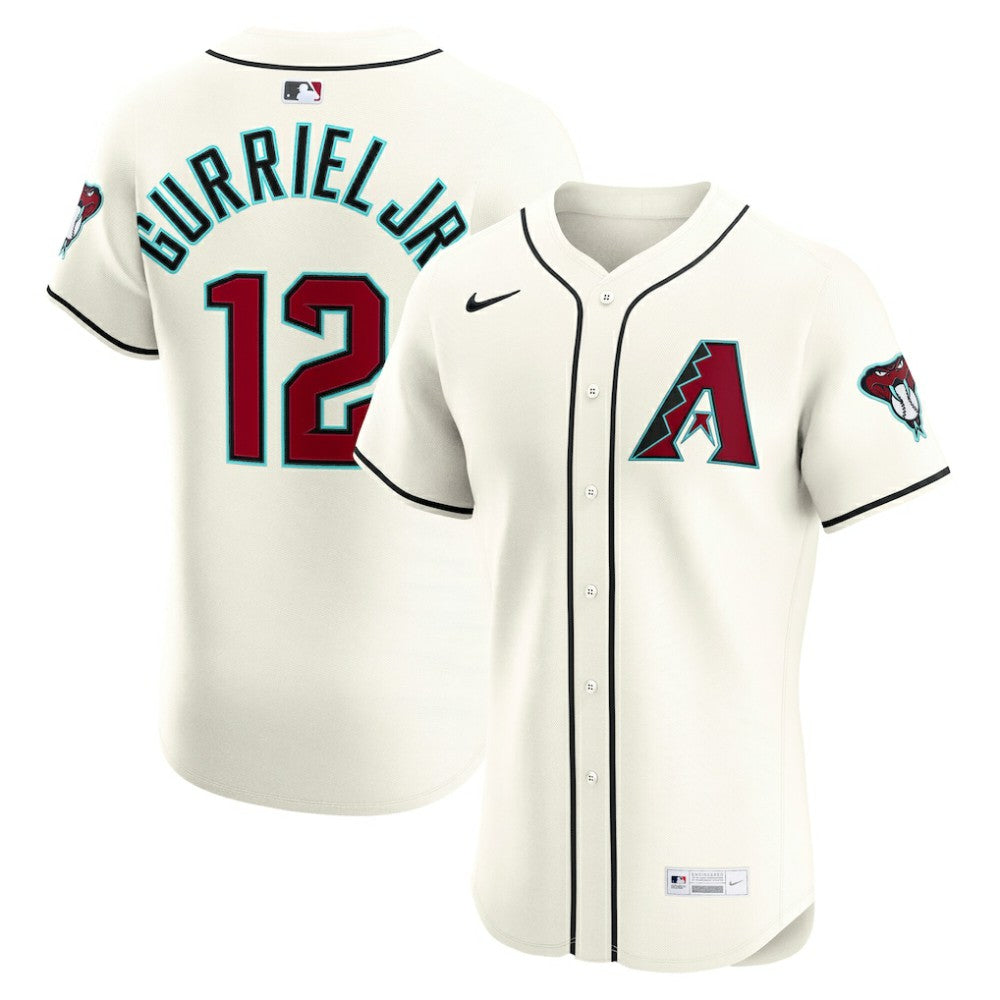 Lourdes Gurriel Jr. Arizona Diamondbacks Nike Home Elite Jersey Lifestyle