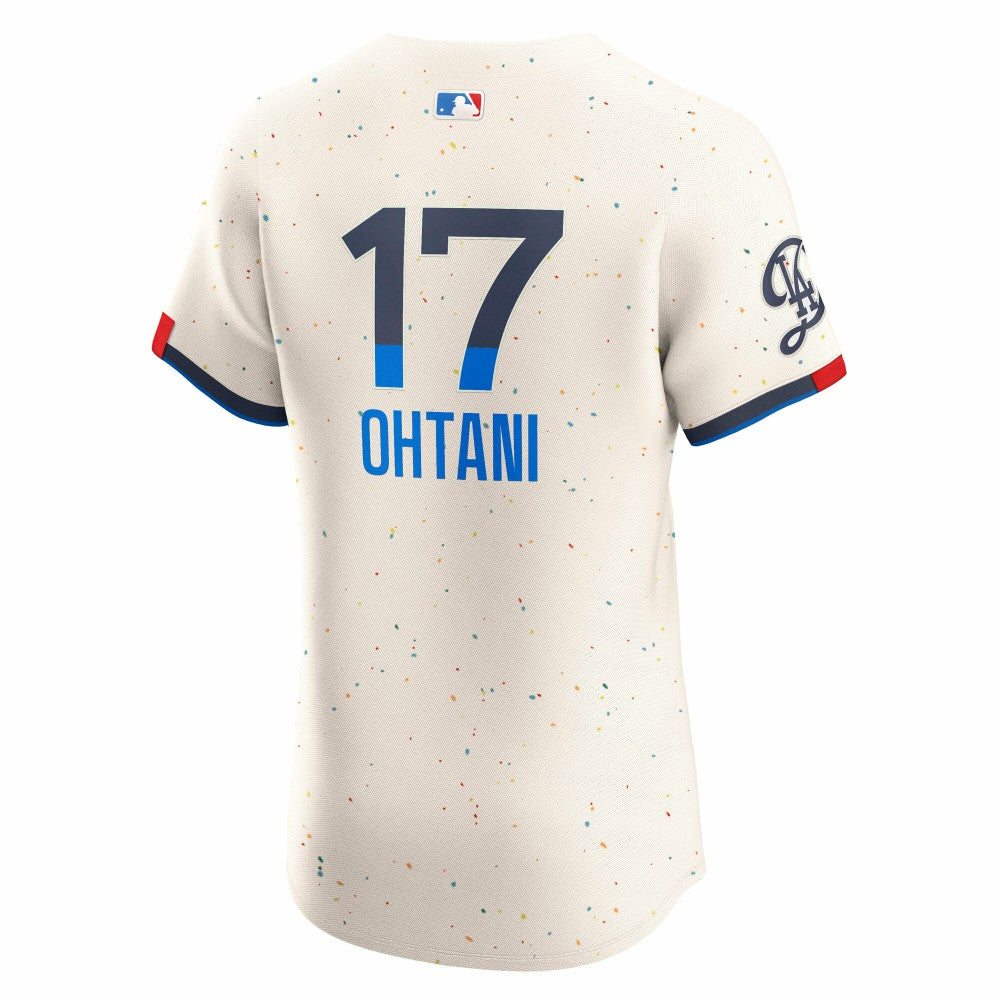 Shohei Ohtani Los Angeles Dodgers Nike City Connect Elite Jersey - Cream | MLB Jerseys