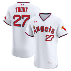 Mike Trout Los Angeles Angels Nike Alternate 2 Elite Jersey Clearance