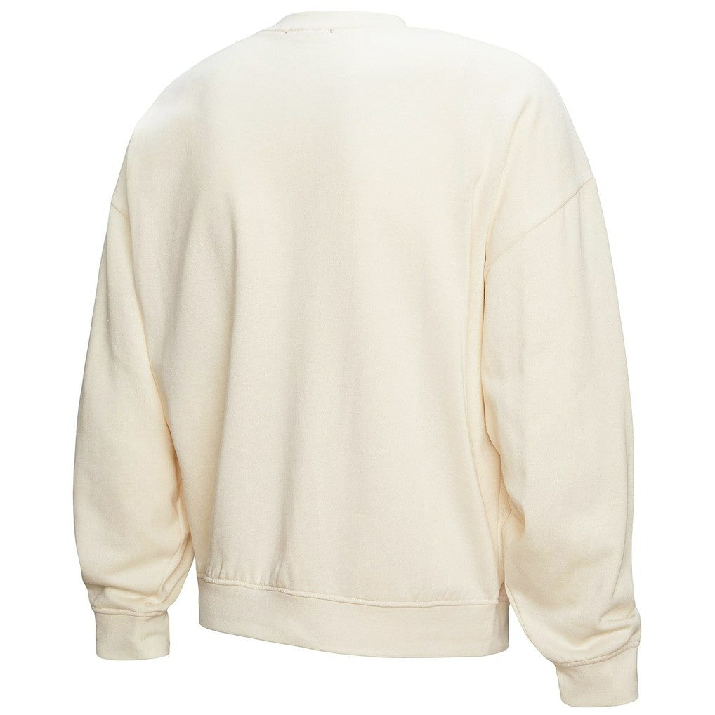 Mitchell & Ness - Philadelphia 76ers Women's Brush Bucket Pullover Sweatshirt - Cream