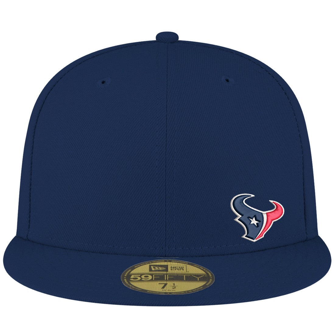 Houston Texans New Era Flawless 59FIFTY Fitted Hat Navy - NFL