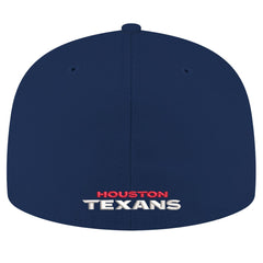 Houston Texans New Era Flawless 59FIFTY Fitted Hat Navy - NFL