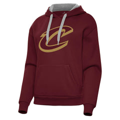 NBA - Cleveland Cavaliers Antigua Women's Victory Pullover Hoodie - Wine