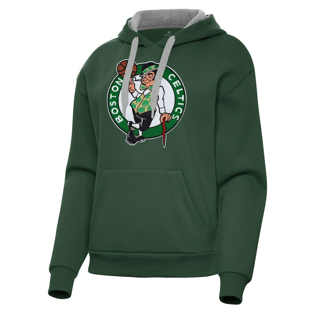 NBA - Boston Celtics Antigua Women's Victory Pullover Hoodie - Hunter Green