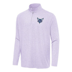 NBA - Charlotte Hornets Antigua Hunk Quarter-Zip Top - Lavender