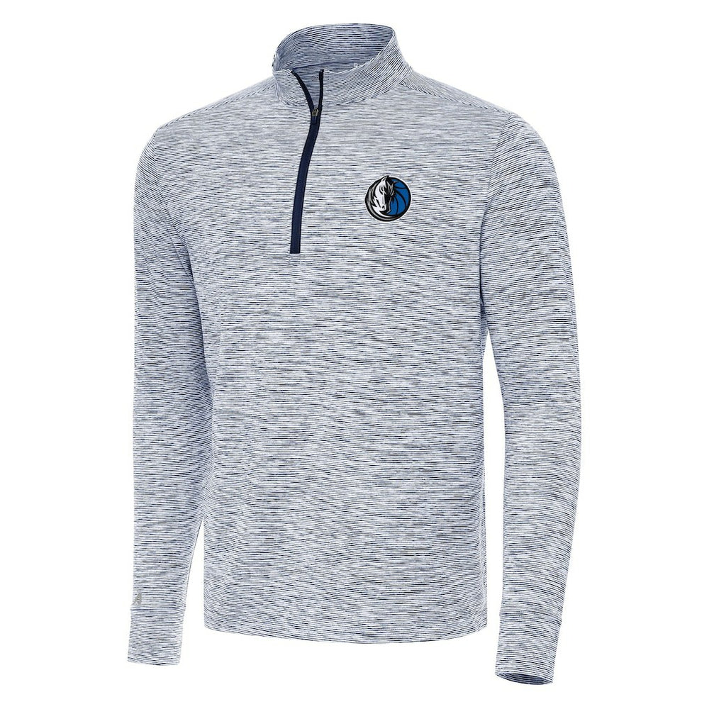 NBA - Dallas Mavericks Antigua Cause Quarter-Zip Top - Navy