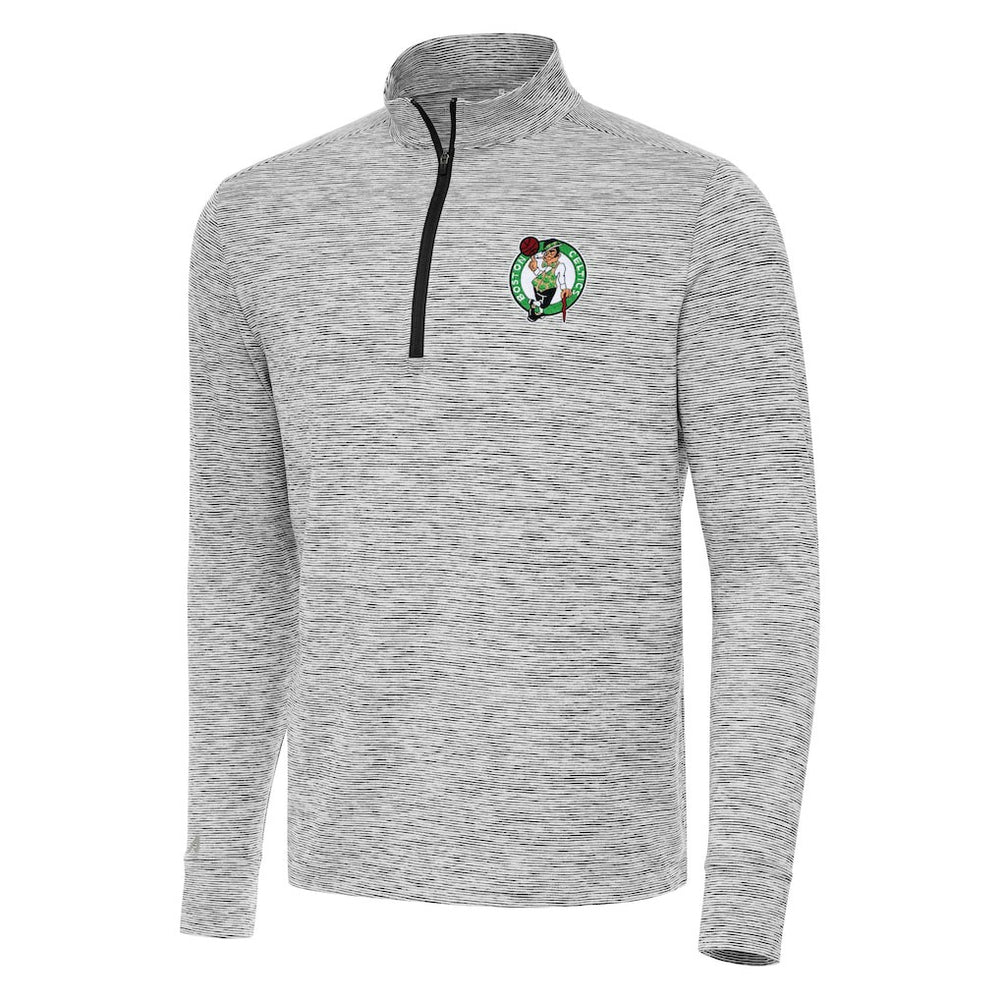 NBA - Boston Celtics Antigua Cause Quarter-Zip Top - Black
