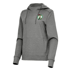NBA - Boston Celtics Antigua Women's Justice Pullover Hoodie - Heather Charcoal