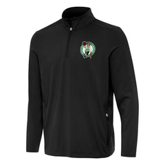 NBA - Boston Celtics Antigua Perilous Quarter-Zip Sweatshirt - Black