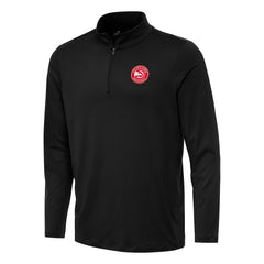 NBA - Atlanta Hawks Antigua Reprocess Quarter-Zip Top - Black