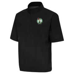 NBA - Boston Celtics Antigua Brisk Quarter-Zip Windbreaker - Black