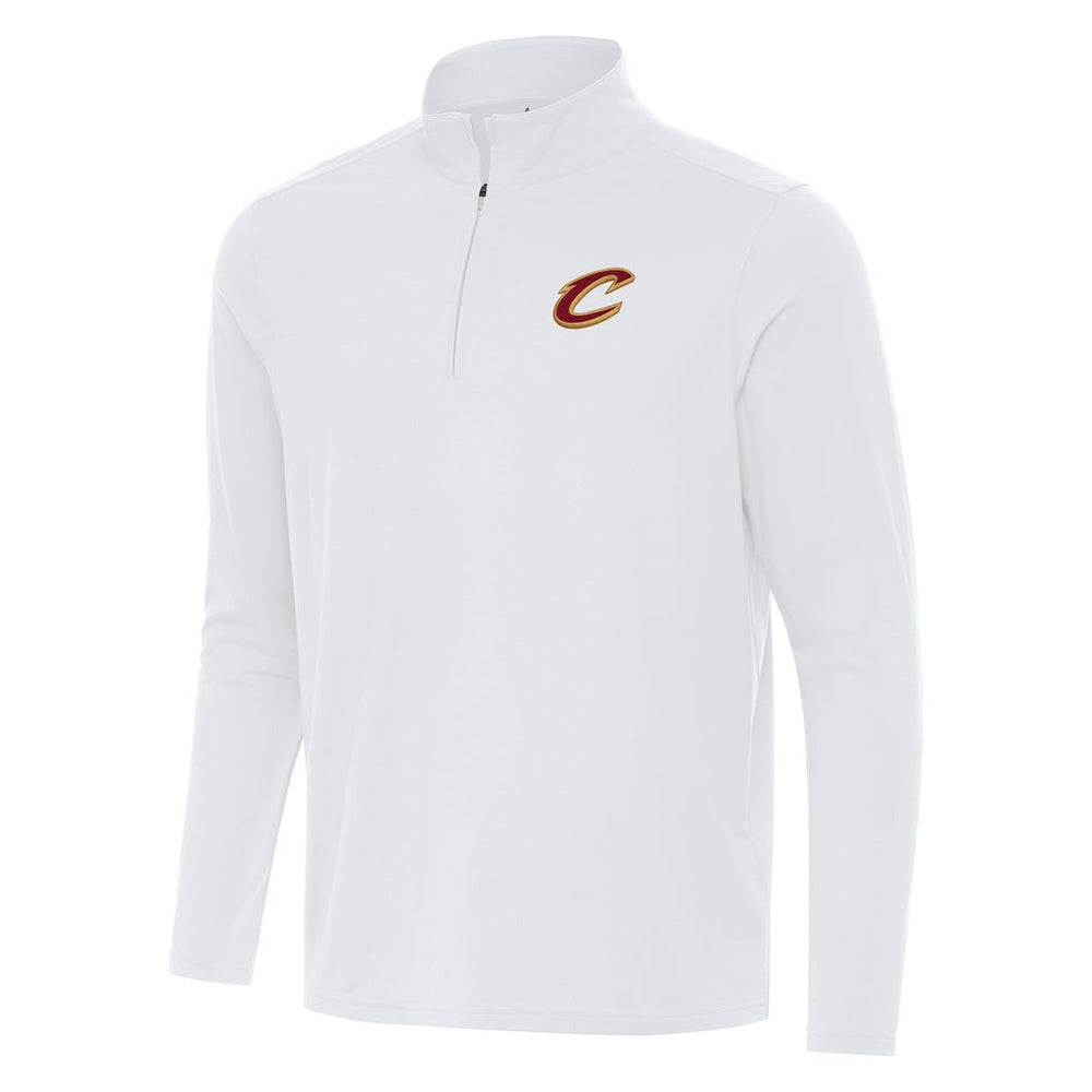 NBA - Cleveland Cavaliers Antigua Intent Quarter-Zip Top - White