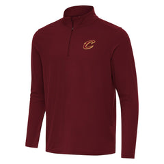 NBA - Cleveland Cavaliers Antigua Intent Quarter-Zip Top - Wine