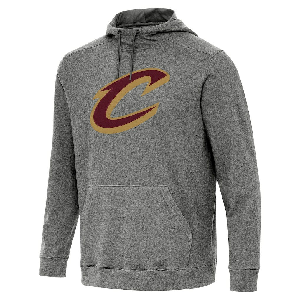NBA - Cleveland Cavaliers Antigua Cloud Pullover Hoodie - Heather Black