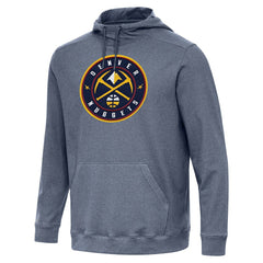 NBA - Denver Nuggets Antigua Cloud Pullover Hoodie - Heather Navy