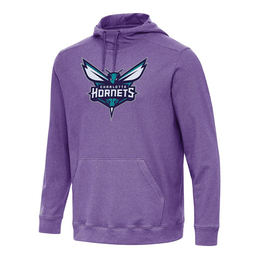 NBA - Charlotte Hornets Antigua Cloud Pullover Hoodie - Heather Purple