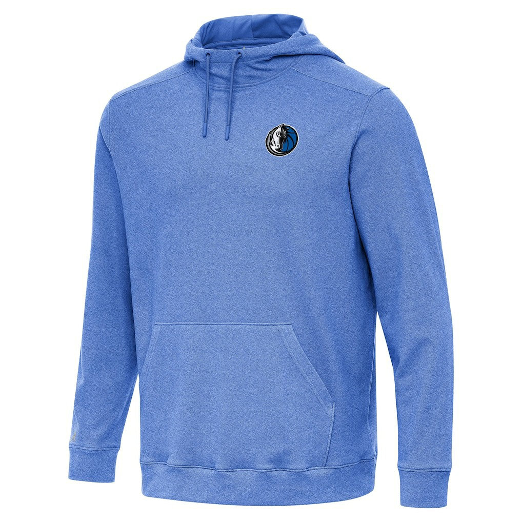 NBA - Dallas Mavericks Antigua Cloud Pullover Hoodie - Heather Blue