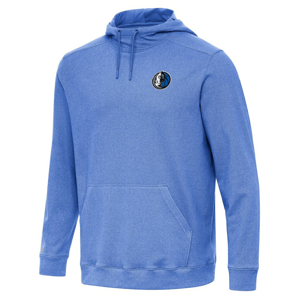 NBA - Dallas Mavericks Antigua Cloud Pullover Hoodie - Heather Blue