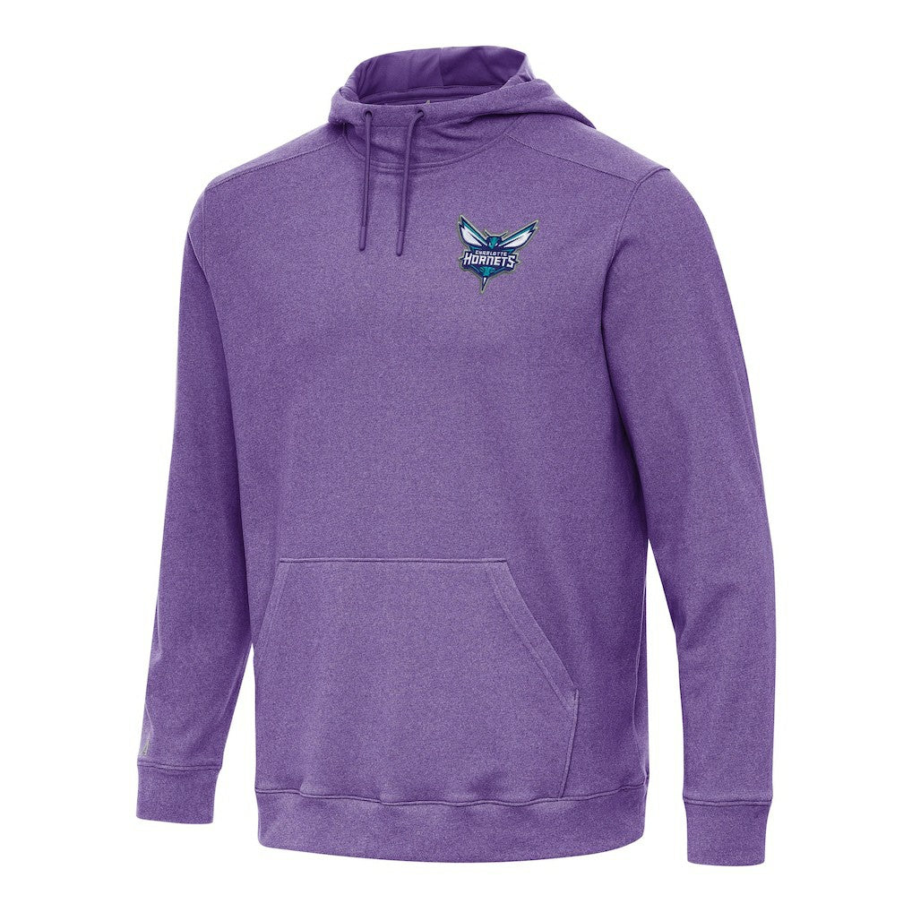 NBA - Charlotte Hornets Antigua Cloud Pullover Hoodie - Heather Purple