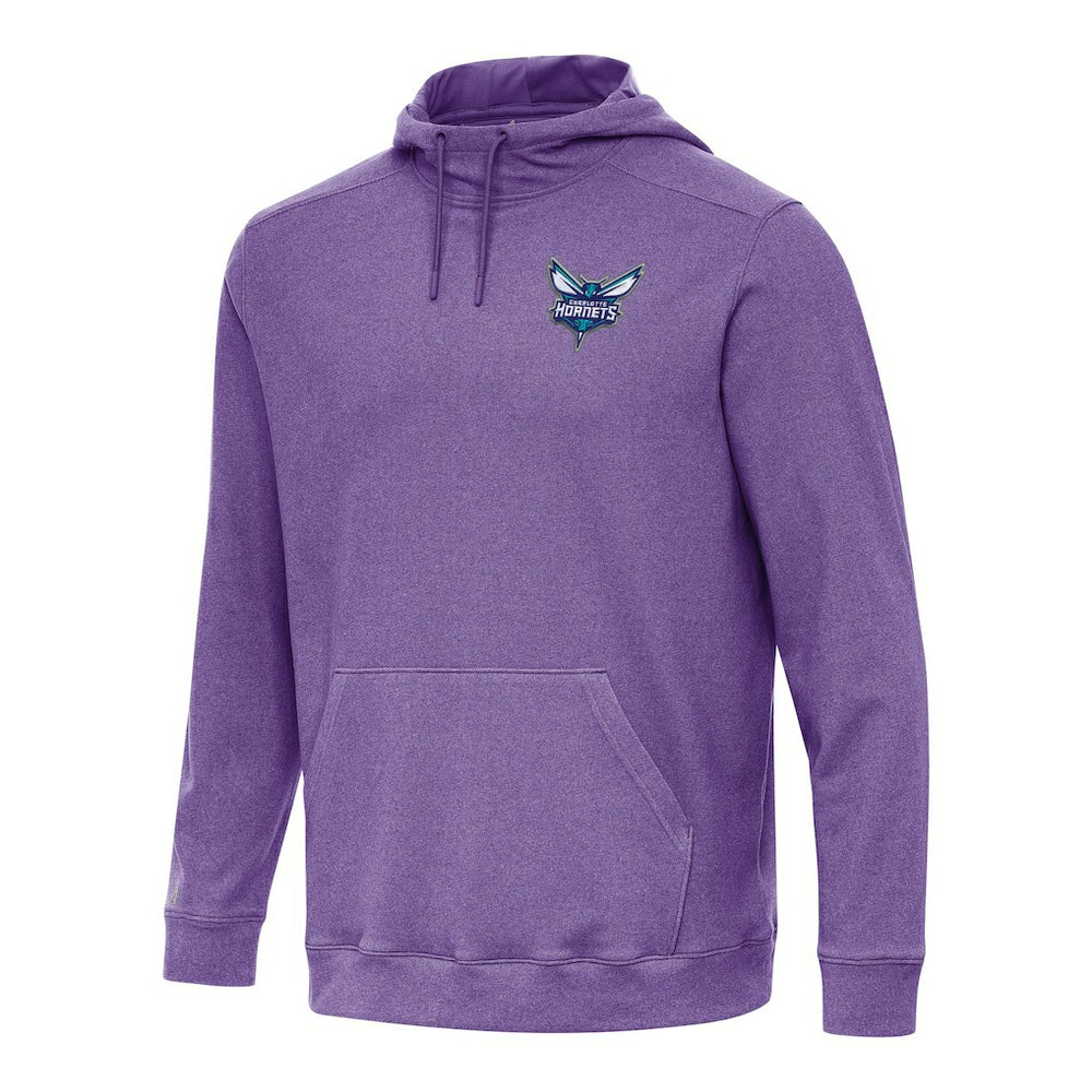 NBA - Charlotte Hornets Antigua Cloud Pullover Hoodie - Heather Purple