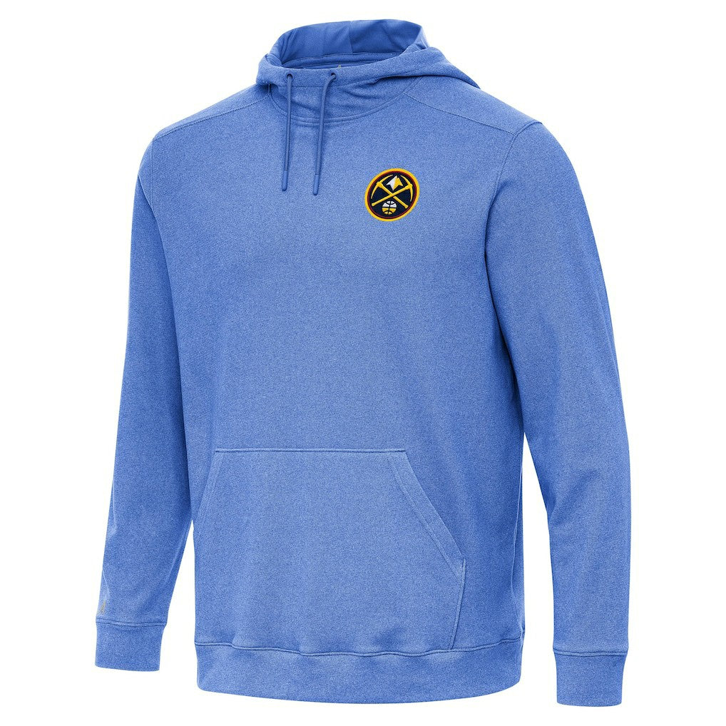 NBA - Denver Nuggets Antigua Cloud Pullover Hoodie - Heather Blue